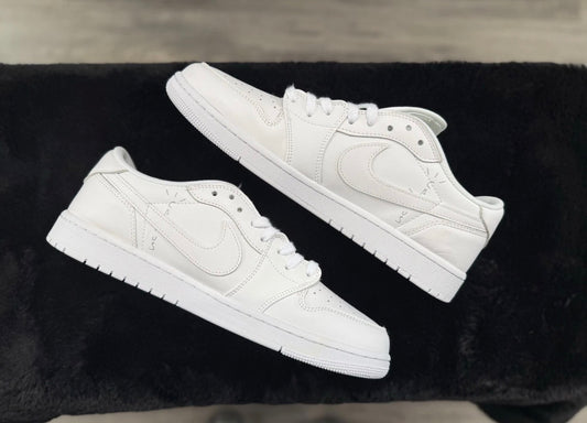 Travis Scott White Party Jordan 1 Low